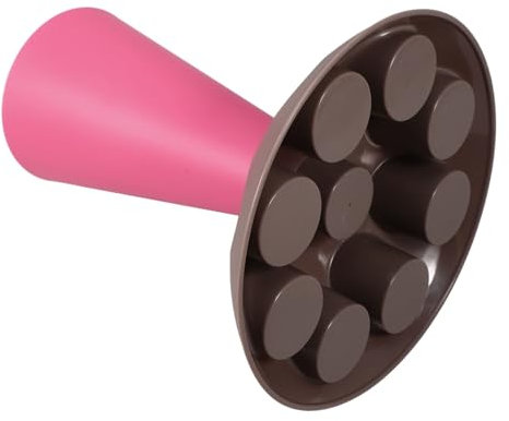 CIYODO Pastry Bag Stand and Piping Bag Holder 8 Slots Plastic Piping Tip Organizer Rack for Baking and Cake Decorating Kitchen Storage