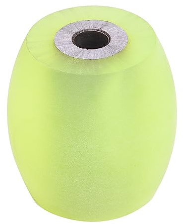 Grcfumo Peeling Machine Feed Wheel, 801 Peeling Machine Feed Wheel Peeler Goose Egg Shaped Rubber Sharpening Stone Wheel