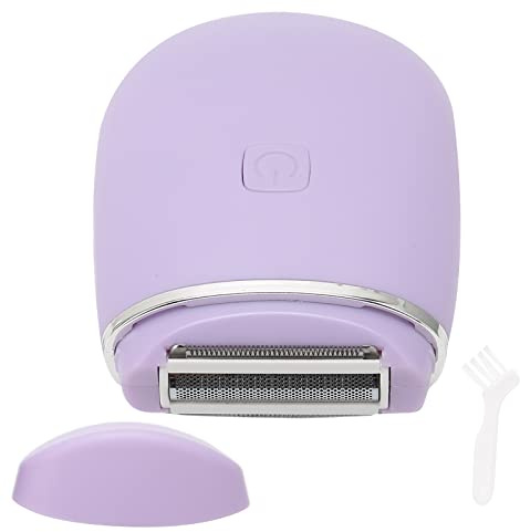 ZJchao Rasoi Elettrici per Donne, Rasoio Elettrico per le Donne Rasoi USB Ricaricabile con Pale/ala a Forma di R Depilazione per Capelli Sicuri