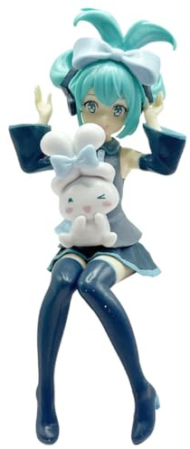 MIFKLMV Anime Figurine Modèle, Mikus Action Figure,Anime Figure Statues,Modèle Cartoon Figurine,Poupée Jouets pour Enfants Anniversaire Cadeau, Bureau Ornements