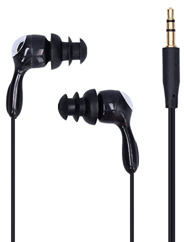 Yechiry Cuffie da Nuoto IP68, Auricolari Cablati nell'orecchio Resistenti Al Sudore, Auricolari di Ricambio Cuffie retrò, Ideali per Immersioni, Snorkeling, Doccia (#11)