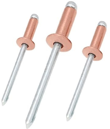 500Pcs Bronze Copper Blind Rivets Brass Rivet(4.8x14 mm)