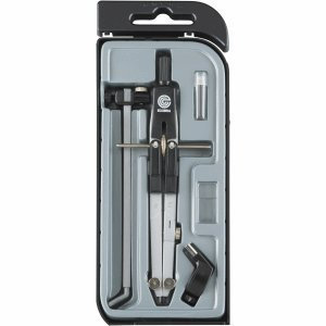 Ecobra 5 x Schnellverstell-Zirkel New Master mit Verlängerungstange und Adapter