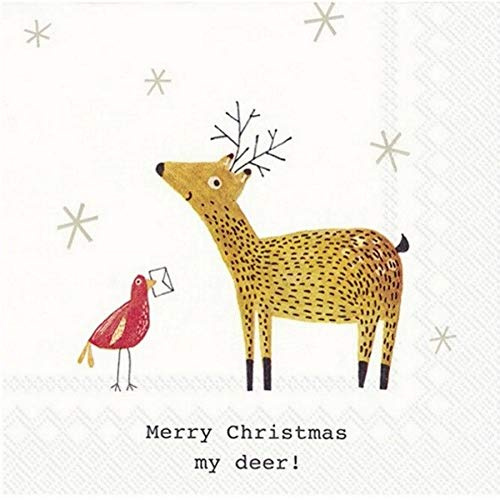 IHR Papierservietten, Weihnachtsmotiv, 20 Stück