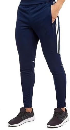 Sterling Sports® Men's Track Bottoms Tango Tracksuit Bottoms Men - Quick Dry Mens Joggers Bottoms for Gym, Running Sports & Outdoor for Men (Blue, Medium)