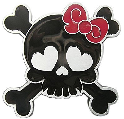 Urban Backwoods Horseshoe Bend Skull III Gürtelschnalle für Wechselgürtel Buckle