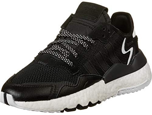 Adidas Nite Jogger J Gymnastikschuh, Kernschwarz/Kernschwarz/Kohlenstoff, 37 1/3 EU