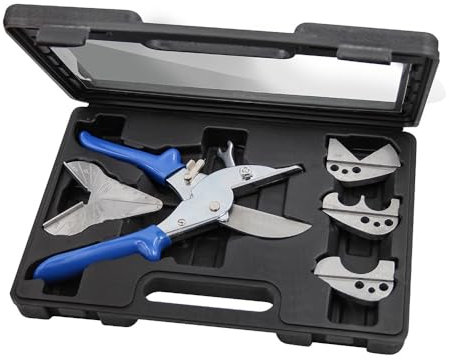 Faithfull FAIGCKITPC Multi-function Gasket and Pipe Mitre Shears Kit - for cutting soft wood, PVC, Gasket, Plastic