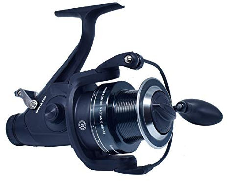 CarpOn Angelrollen Spinnrollen Süßwasser Salzwasser Angelrolle Spinnrolle Links/Rechts Austauschbare Angelrolle Freilaufrolle (Schwarz, 6000SK)