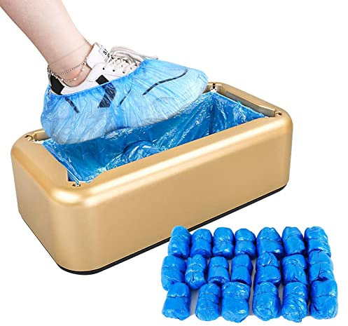 BeiLan Schuhüberzugmaschine,200Pcs Automatischer Schuhüberzugspender für Home Hotel Fabriken