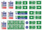 Fire Escape Signage - Full Set of 27 Health & Safety Signs - Self Adhesive Fire Exit & Keep Clear Signs