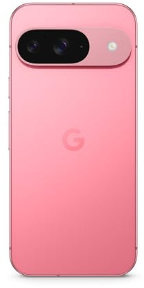 Google Pixel 9 - Unlocked Android Smartphone with Gemini, Advanced Camera, 24-Hour Battery, and 6.3 Actua Display - Peony, 256GB