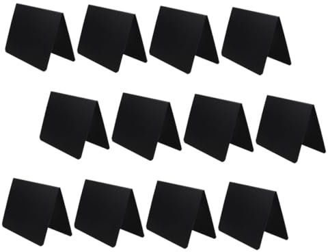 VILLCASE Mini-schild Für Die Küchentischplatte Memoboard Doppelseitige Kreidetafel-schilder Zur Anzeige Von Etiketten