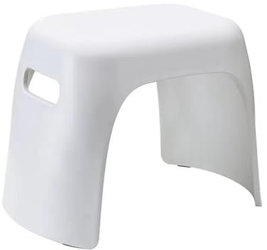 Fußstütze, Hocker, Badezimmer, rutschfest, verdickt, kleiner Hocker, Kunststoff, Wohnzimmer, Schuhwechselhocker, Zuhause, Freizeit, Hocker für Schlafzimmer, Couch, Schreibtisch (Farbe: A, Größe: 13 *