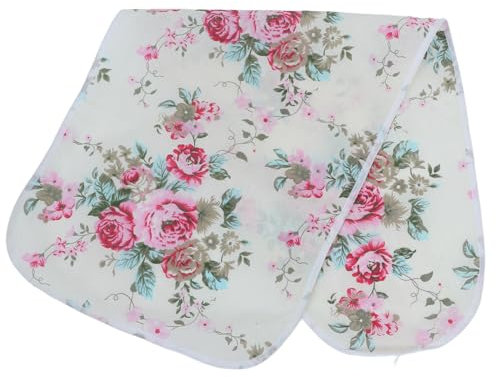 HOMSFOU Copertura Per Asse Da Stiro Extra Spessa Antiscivolo Resistente Al Calore, Fodera Su Misura 91x31 Cm, Accessorio Casa Facile Da Montare e Lavare