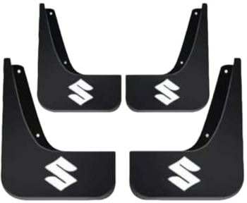 YIBAJIO 4 PCS Parafanghi Auto per Suzuki Alto 2013-2021 Paraspruzzi Parafango Protettiva Protezione Antispruzzo Guardie Fango