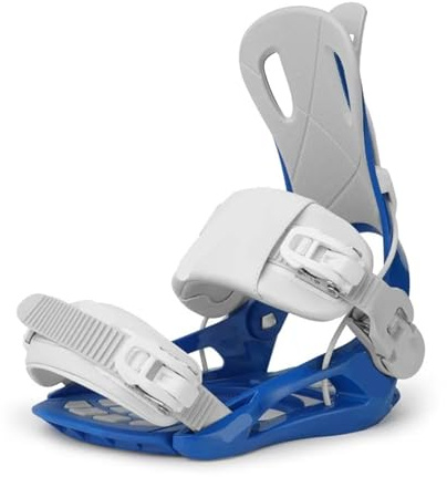 XUCZHAI Parts Snowboard Bindings For Adult(Blue,M(38-42))