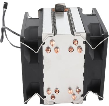HUSHUI Ventola di Raffreddamento Silenziosa da 90 Mm per Effetto di Illuminazione RGB del Dispositivo di Raffreddamento della CPU per Luci Colorate RGB in Metallo 1 unità (Doppi ventilatori)