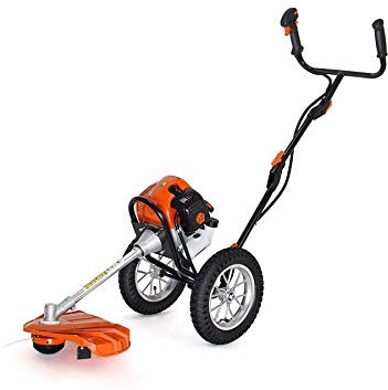 Anova Desbrozadora multicolor a gasolina con Ruedas D52R 51,7CC 1,9CV