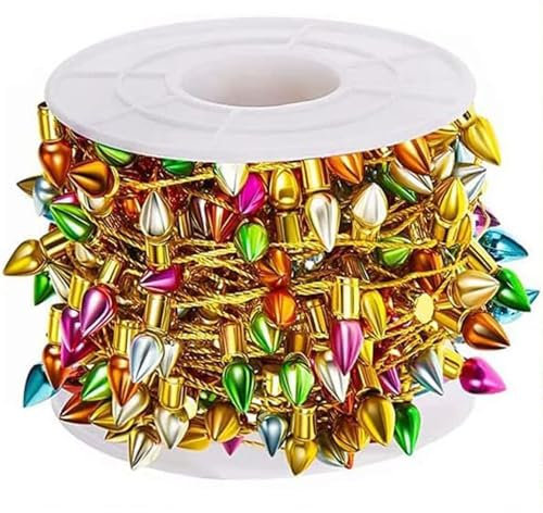Wichtel Zubehör Weihnachten Lichterkette,Wichteltür Zubehör,Miniatur Zubehör,300cm Wichtel Lichterkette Miniatur für Weihnachtsdeko Wichtelzubehör Puppenhaus Zubehör, Kinder Geschenk