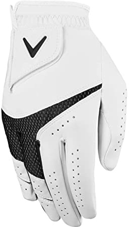 Callaway GL CG - Guante de golf Juego de 2 Unidades para Mujer, L, Blanco