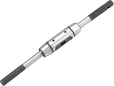 Adjustable Tap M1-M24 Hand Taps Wrench Handle Metric Tap Reamer Tapping Tools Spanner Machining Hardware LYXDWRC (Size : M16-M24)