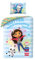 Gabby's Dollhouse Einzelbettbezug & Kopfkissenbezug Set - Weicher & atmungsaktiver Bettwäschebezug aus 100% Baumwolle mit Kopfkissenbezug - Wendebettbezug für Kinder, Mädchen
