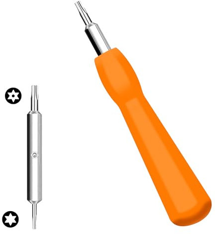 Sukudon Doorbell Screwdriver Replacement,Double-Ended Screwdriver T6 T15 Torx for Doorbell Replacement Bit Fit for All Doorbells Include Video Doorbell, Video Doorbell 2, Pro and Elite