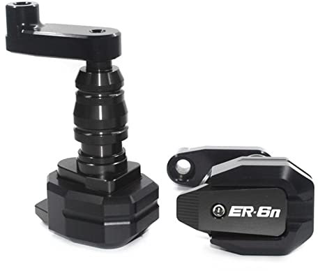 Motorrad Sturzpads Für Kawasaki ER-6N ER6N ER 6N 2012-2016 Motorrad Absturzsicherung Rahmen Slider Verkleidung Schutz Anti Crash Pad Schutz (Farbe : Black, Size : ER-6N)