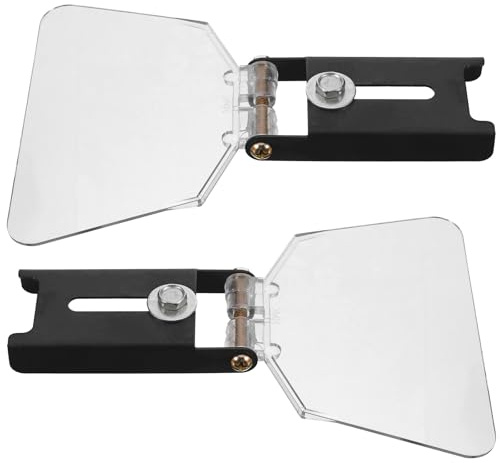 Uonlytech Transparent Bench Guard Shield Protective Eye Cover Compatible with 6 Inch Angle Grinders Power Tool Safety Grinding Wheel Shield