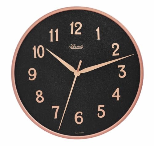 Hermle Wanduhr Ø 40 cm 30920-V52100 Geräuscharmes Uhrwerk