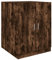 SECOLI Mobile Lavatrice Mobile Lavatrice Salvaspazio Scaffale Sopra Lavatrice Rovere Fumo 71x71,5x91,5 cm