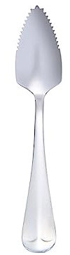 Antianzhizhuang Stainless Steel Grapefruit Spoon, 1 Pc, Modern, Serrated Edge, Suitable for Grapefruit, Strawberries, Avocados, Ice Cream, Lemons