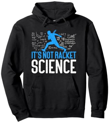 It's Not Racket Science Funny Squash Pullover Hoodie