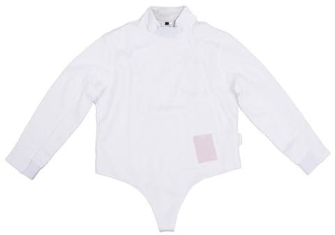 CHEOTIME veste de clôture à droite, veste de clôture pour adultes pour enfants cfa450n costume d'escrime en papier d'orage/epee/sabre (46)