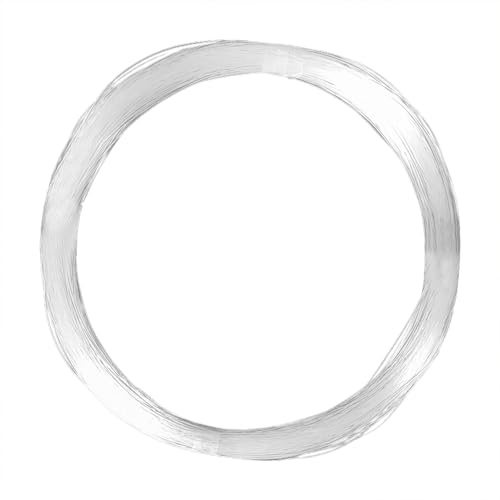 Alambre de Transparente, línea de antioxidante de Alta Densidad, Cuerda Duradera para Moscas de Cometa, monofilamento a Prueba de óxido, Accesorio Fuerte para Equipo de Aparejos, en
