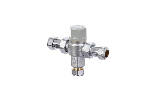 Altecnic Caleffi Thermostatic Mixing Valve 15mm Compression TMV3 AntiScald Doc M