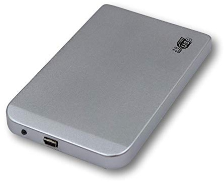 SM-PC® 2,5' USB 2.0 IDE - Festplattengehäuse Gehäuse Extern Aluminium #482