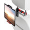 TRYONE Supporto Tablet Poggiatesta Auto, estensibile supporto per tablet per sedile d'auto per iPad/Samsung Galaxy Tab/Amazon Kindle Fire HD/Altri ecc di 4,7-10,5 pollici (Rosso)