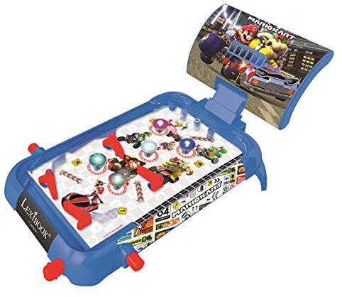 MARIO KART Elektronischer Flipper mit Licht- und Soundeffekten - LEXIBOOK