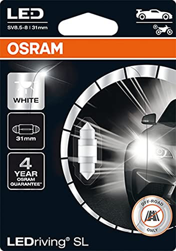 OSRAM C5W (31mm) 1W SV8.5-5 LED