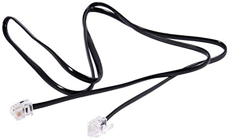 RJ11 6P4C Cable Cordon de Telephone ADSL Modem 1 Metres