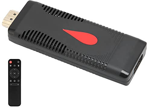 Mini TV Stick, TV Stick Portatile, TV Box HD 4K, Display HDR, 2 GB di + 16 GB di Rom per Android 10, Adatto per Riunioni di Lavoro, Tempo Libero, Intrattenimento, Divertimento in