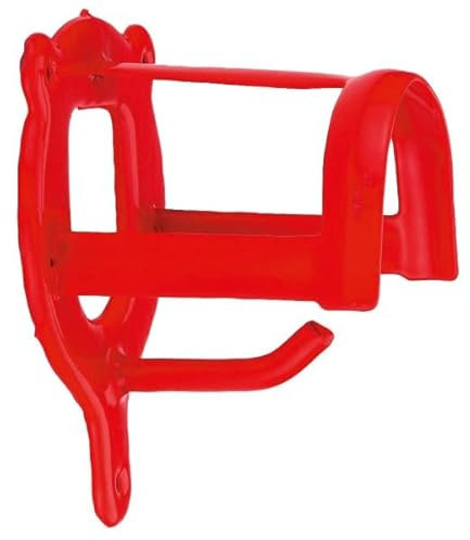 Trensenhalter rot Metall