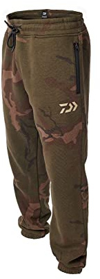 Daiwa Carp Camo Joggers Hose Jogginghose Angelbekleidung (DE/NL/SE/PL, Alphanumerisch, L, Regular, Regular)