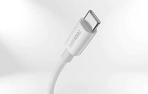 Baseus Superior Series (SUPERVOOC) - Cable de datos de carga rápida USB a tipo C, 65 W, 2 m, color blanco