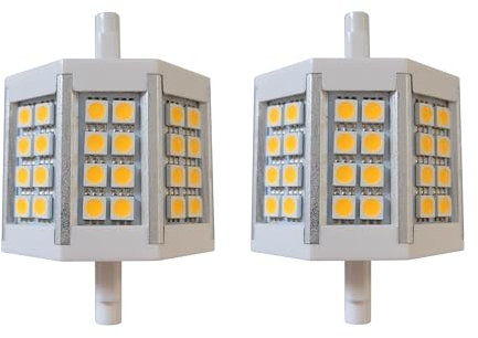 Provance 2x LED Stablampe Lineal J78 RX7S Fassung 4W 4Watt 390 Lumen 2700 Kelvin 24 LEDs