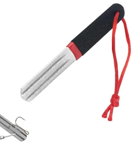 Dart Sharpener,Durable V-Groove Precision Darts Accessories Repointing Tool | Dart Points Carp Fishing Hook Cue Tip Sharpeners Diamond Files for Steel Tips Sharpenning Tool Outdoor Portable Stone File