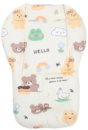 YTtkku Universals Baby Strollers High Chair Seat Cushions Liner Mats Cart Mattress Mats Feeding Pad Covers Protectors Increasing Cushions