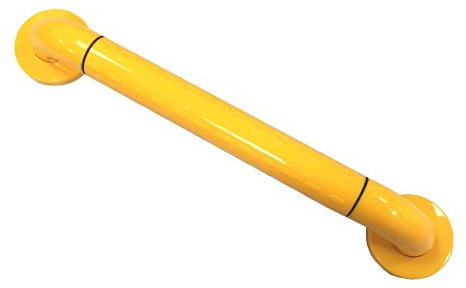 Haltegriff,Addfun®304 Edelstahl Bad Badewanne Geländer Dusche Handgriff Sicherer Rutschfester Griff Haltegriff für Älter und Kinder(Gelb,60cm)